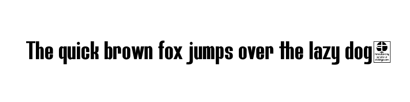 font preview of bluefish demo bold