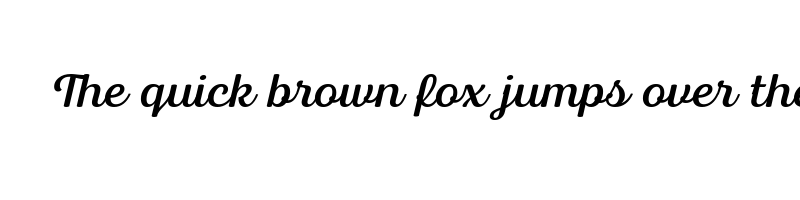 font preview of bluestar regular italic