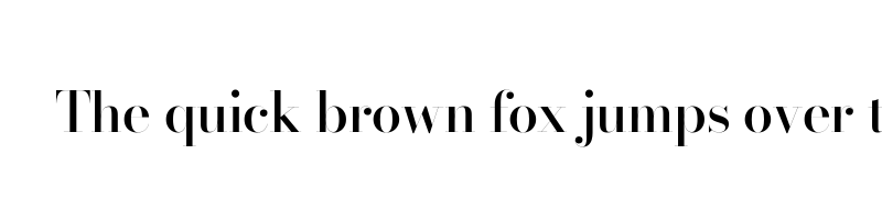 font preview of bodoni 72 medium