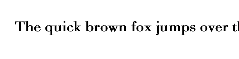 font preview of bodoni bold