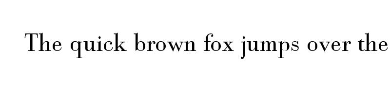 font preview of bodoni classic text cyrillic roman