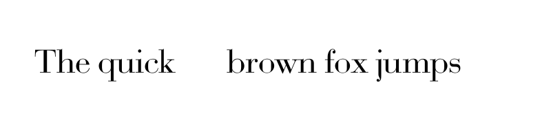 font preview of bodoni regular