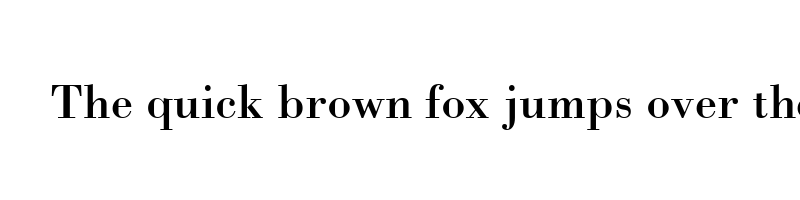 font preview of bodoni roman font