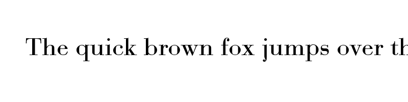 font preview of bodoni roman