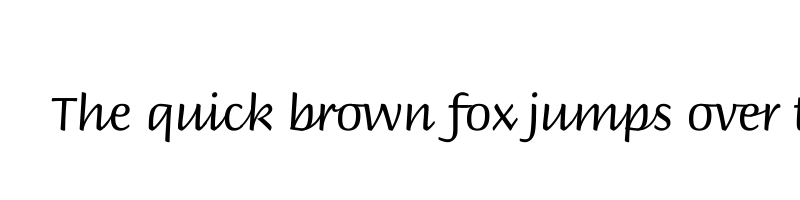 font preview of BriemHand Light