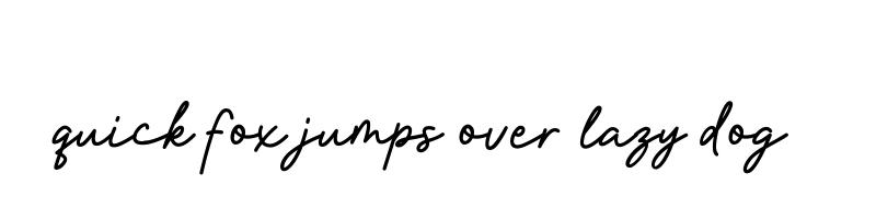 font preview of Brittney Signature