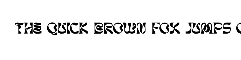 font preview of BROMAN