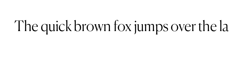 font preview of Canela Light Trial