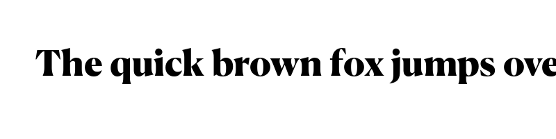 font preview of CanelaDeck Black Trial