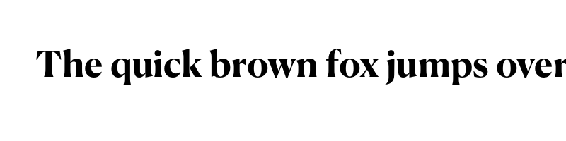 font preview of CanelaDeck Bold Trial