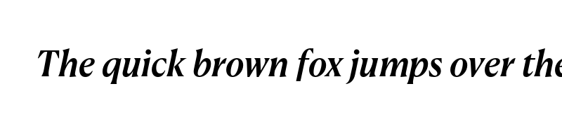 font preview of CanelaText MediumItalic Trial
