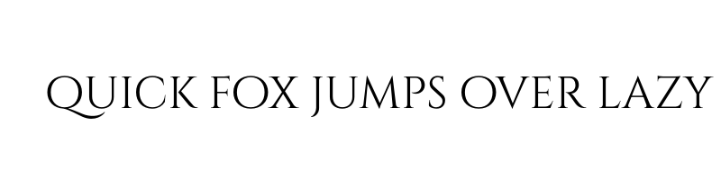 font preview of Cinzel Decorative Regular