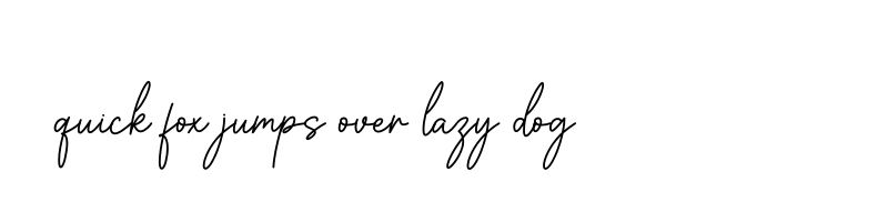 font preview of Claudia OTF