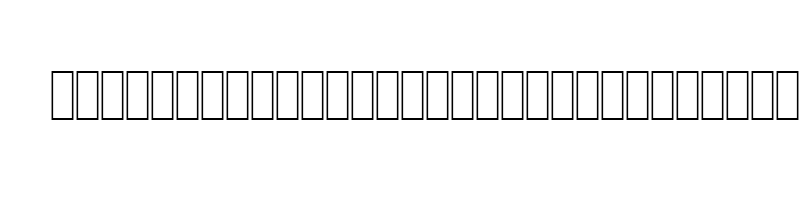 font preview of CRDOBREG