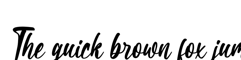 font preview of Creative Vibes TTF