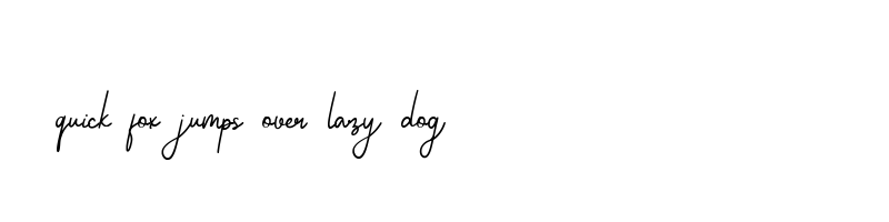 font preview of Cristine