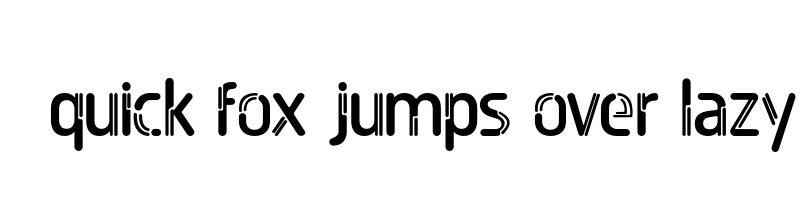 font preview of DAESANG SPACE OTF