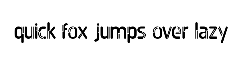 font preview of DAESANG SPACE