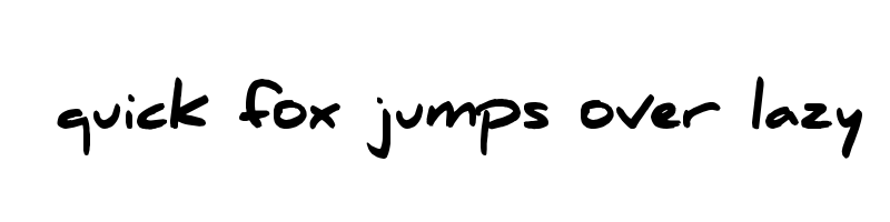 font preview of danielbk