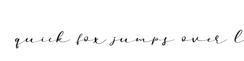 font preview of Darling