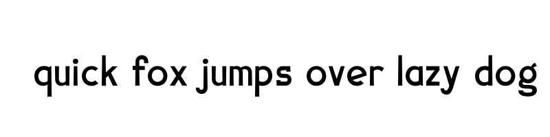 font preview of DELAQRUS