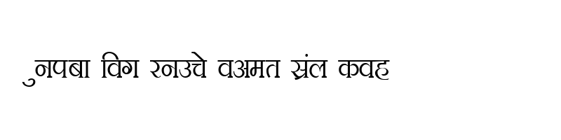 font preview of DevLys 100 Thin Normal