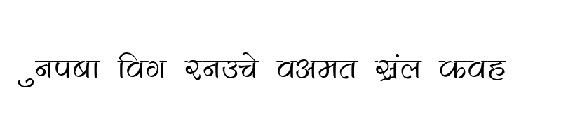 font preview of DevLys 280 Normal