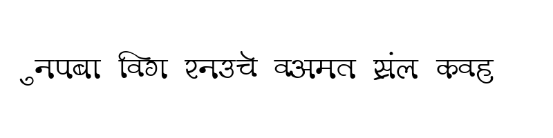 font preview of DevLys 330 Normal