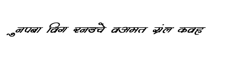 font preview of DevLys 360 Bold Italic