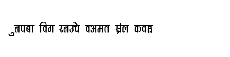 font preview of DevLys 370 Condensed Normal
