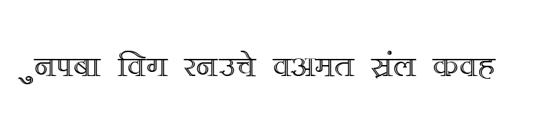 font preview of DevLys 380 Normal