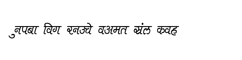 font preview of DevLys 400 Thin Normal