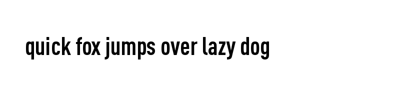 font preview of DINArabic CondBold