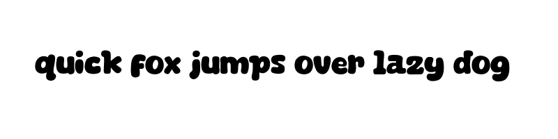 font preview of Dog ways