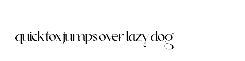 font preview of Dolce & Amyara