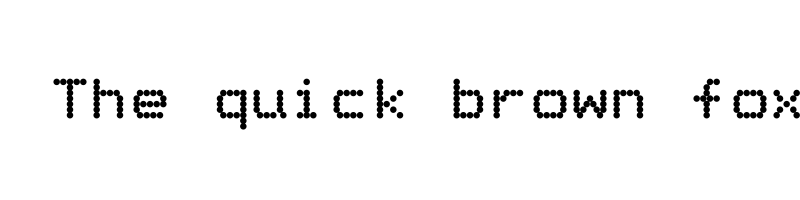 font preview of DorothyMatrixM Regular