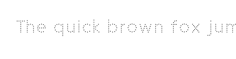 font preview of Dot Preschool