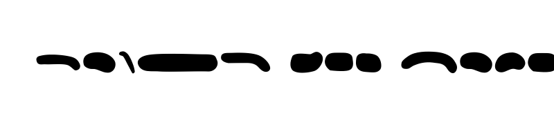 font preview of Dots