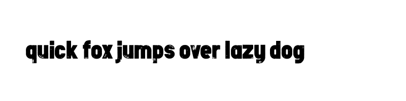 font preview of Double Tracker TTF