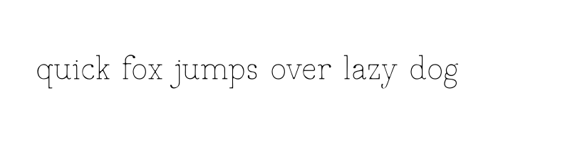 font preview of Draftside Light