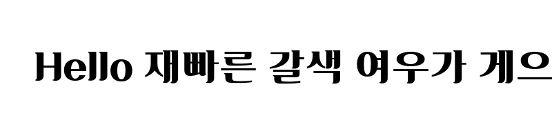 font preview of DX Regular