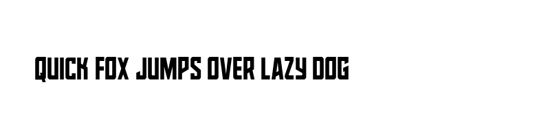 font preview of dynamic trooper cond straight