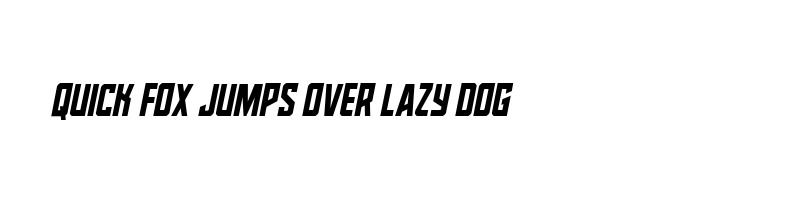 font preview of dynamic trooper cond