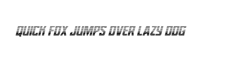 font preview of dynamic trooper grad