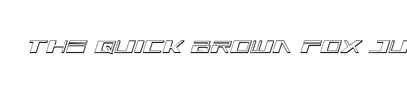 font preview of EAGLE 3d ital