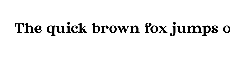 font preview of East Botany