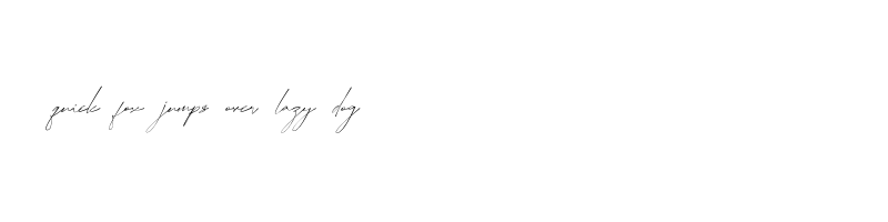 font preview of Easternation Signature