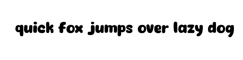 font preview of Eazy Chat