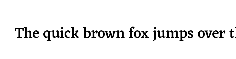 font preview of Eczar Medium