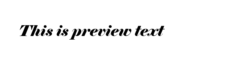 font preview of ELEPHNTI